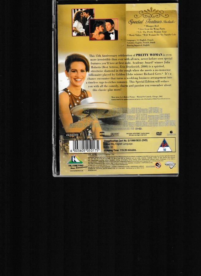 PRETTY WOMAN DVD