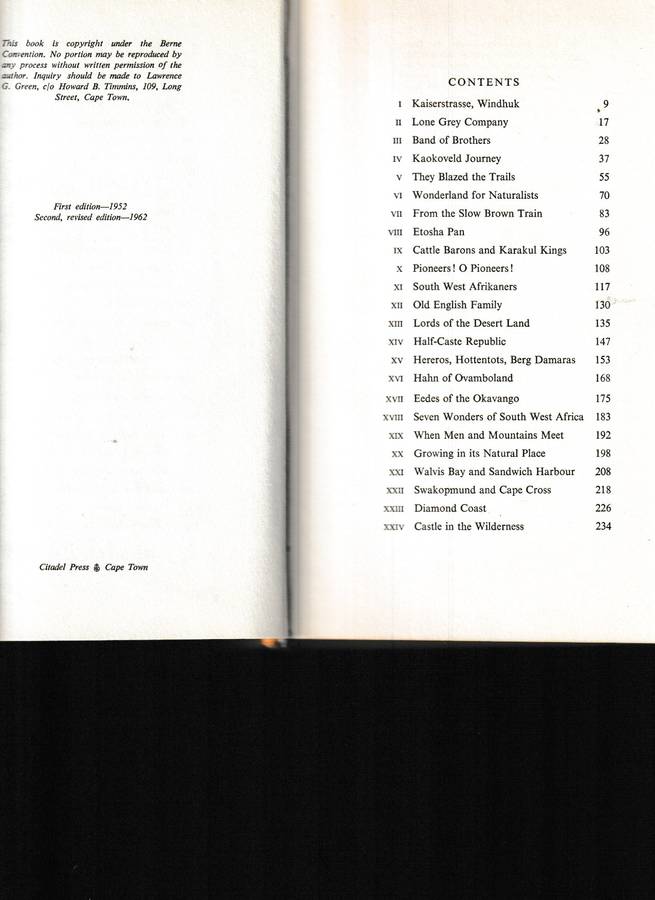 LORDS OF THE LAST FRONTIER by LAWRENCE GREEN