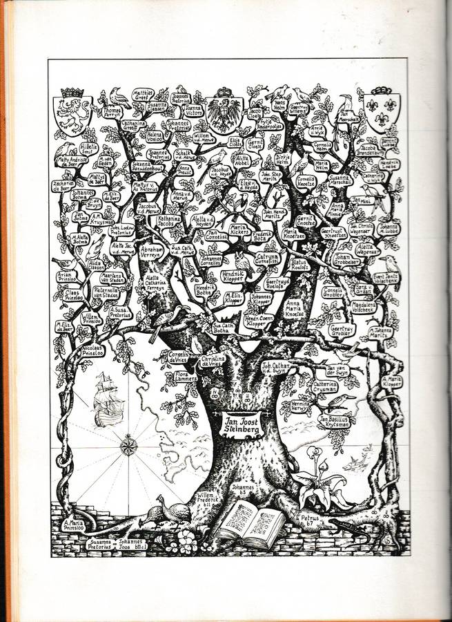 EEN FAMILIE, STEYNBERG, STEENBERG, STEINBERG deur LIESELORE STEYNBERG
