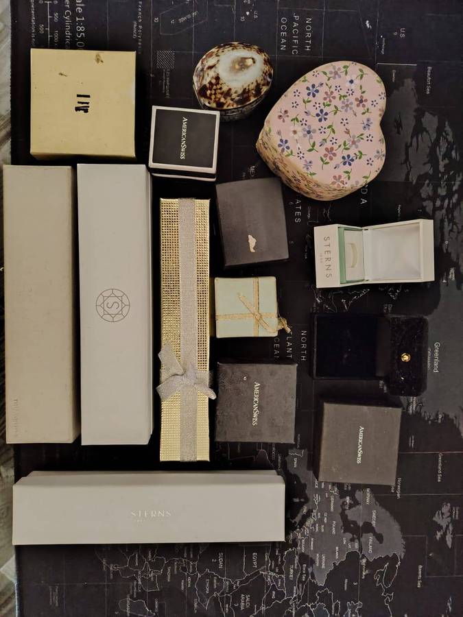 Jewellery boxes *One bid for lot*