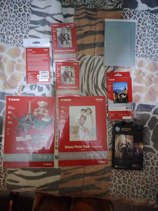 Photo paper various pack