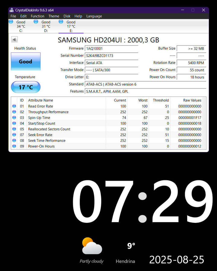 2TB SAMSUNG HDD *LIKE NEW*