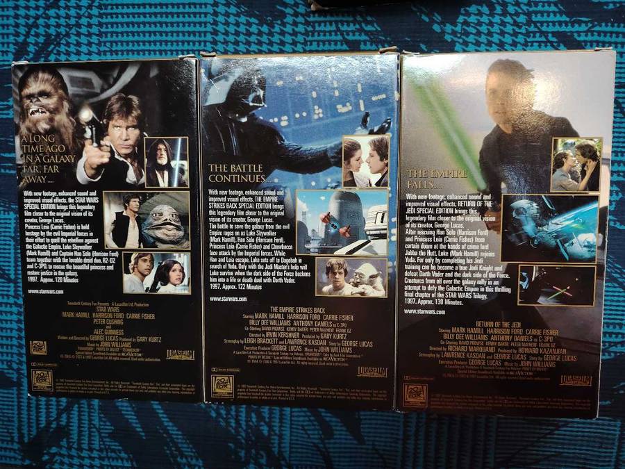 STAR WARS Special Edition Trilogy BOX SET *Rare find*