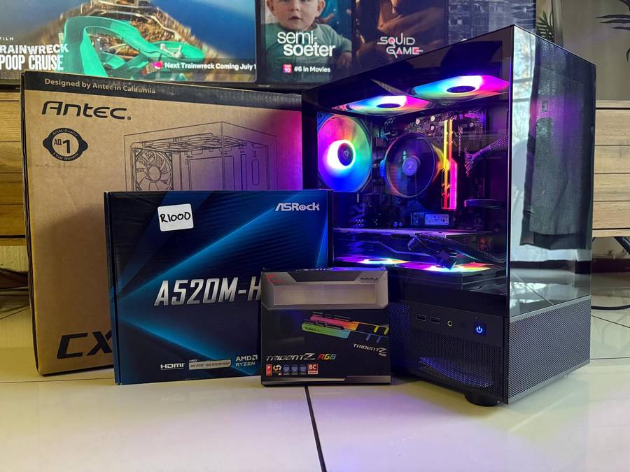 Gaming PC (Ryzen 5 + RX 580 8GB + 16GB DDR4)