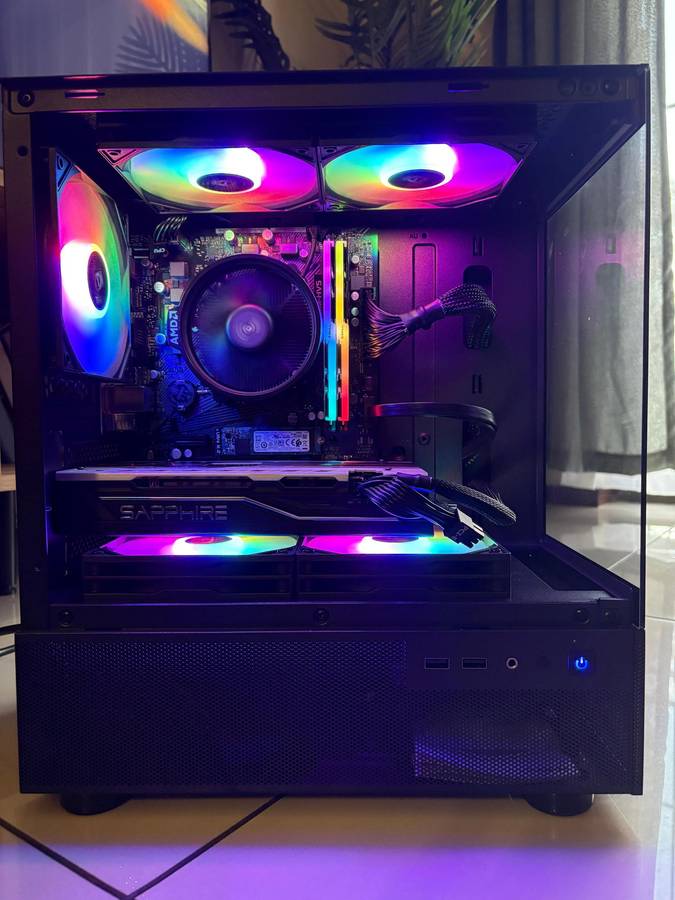 Gaming PC (Ryzen 5 + RX 580 8GB + 16GB DDR4)