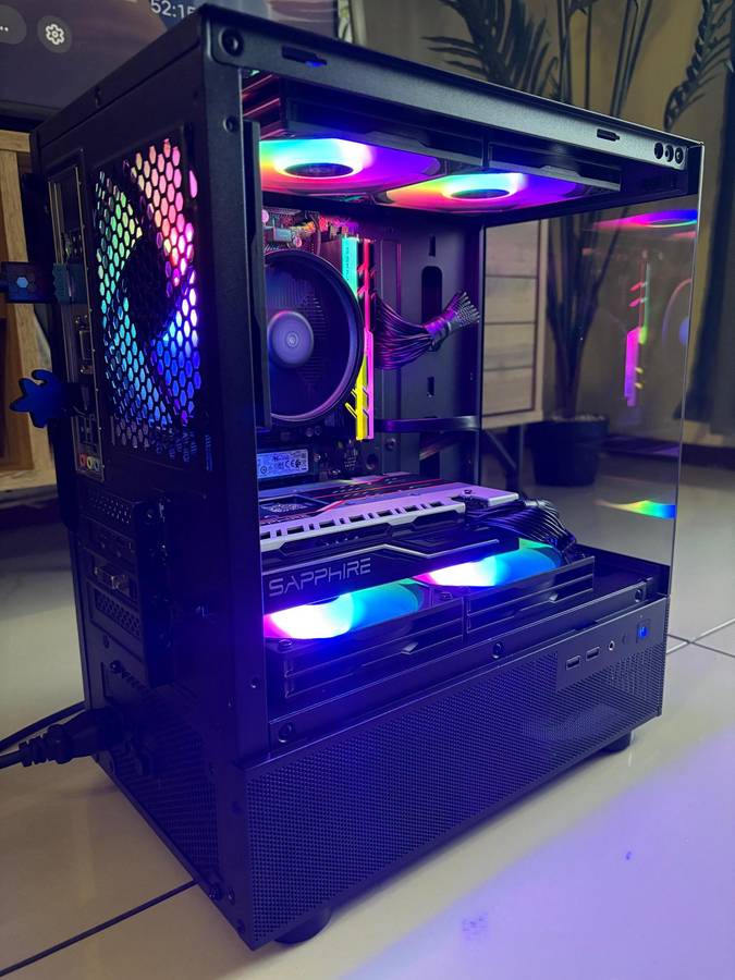 Gaming PC (Ryzen 5 + RX 580 8GB + 16GB DDR4)