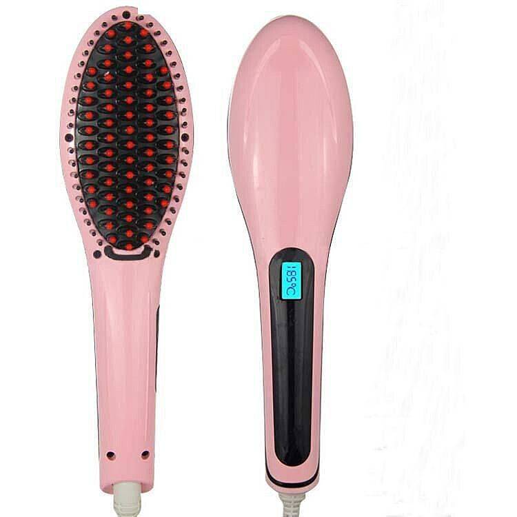 Fast Hot Hair Straightening Brush