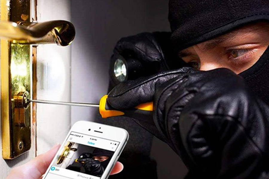 Smart Video Doorbell 720P HD WiFi Camera Real-Time Two-Way Wide-Angle Audio