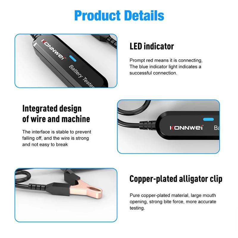 Bluetooth Battery Tester-BK100