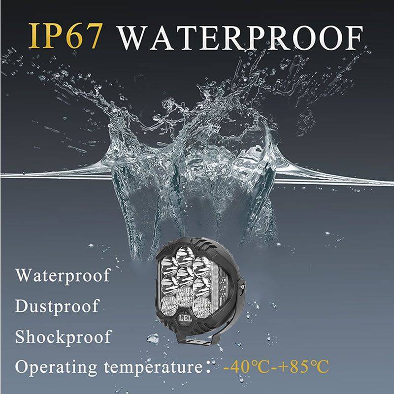 5-Inch 4X4 Heavy Duty 50W LED Spot Light(NEW-BOX DAMAGED)