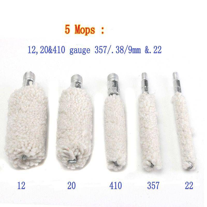 Sport 74PCS Universal Gun Cleaning Kit Pistol Hunting Rifle Shotgun Firearm(1xconnector Rod Damaged)