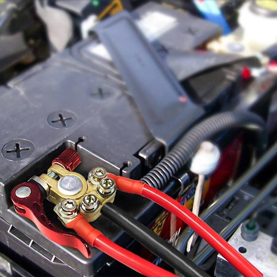 2-Piece Quick Release Car Battery Terminals