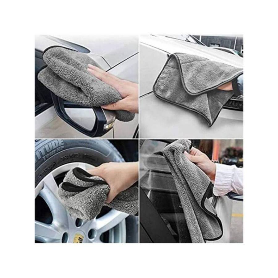 3 Piece 2 In 1 Microfibre Wash & Dry Towels