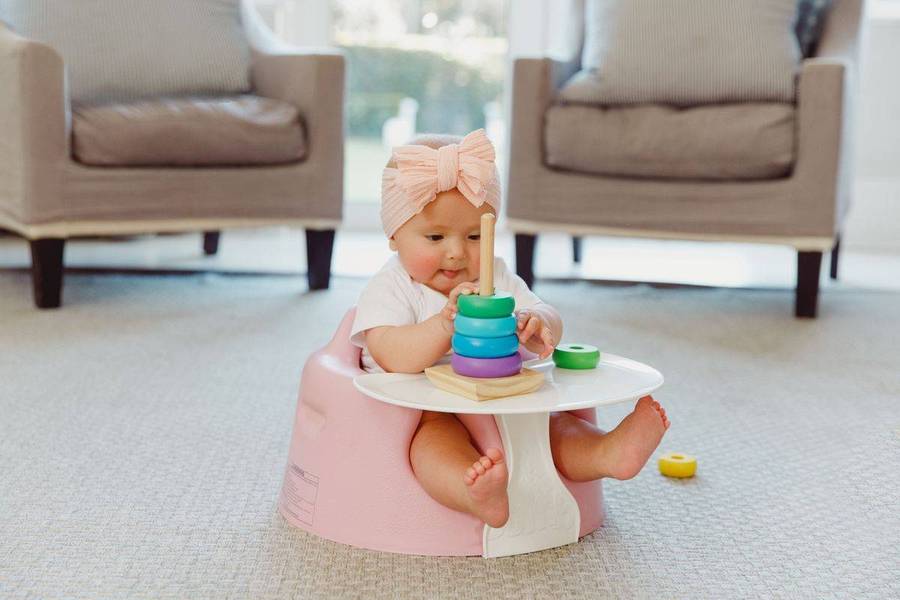 Bumbo Floor Seat Cradle Pink
