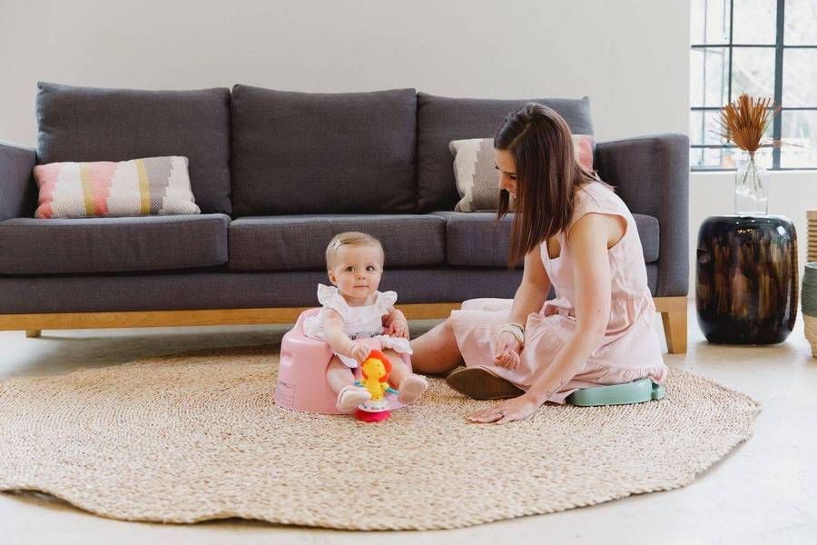 Bumbo Floor Seat Cradle Pink