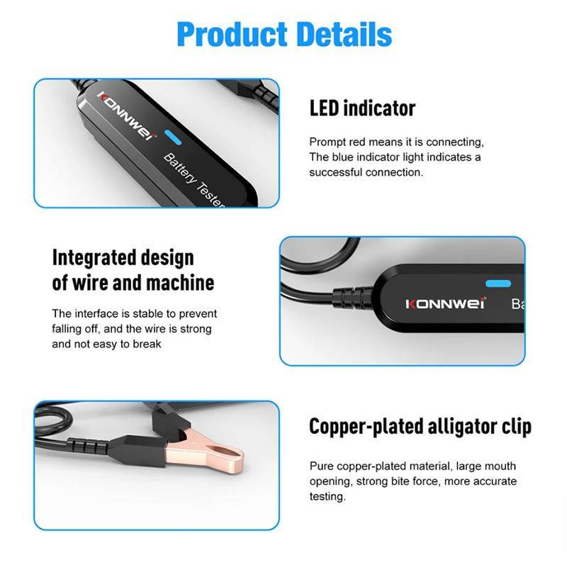 Bluetooth Battery Tester-BK100