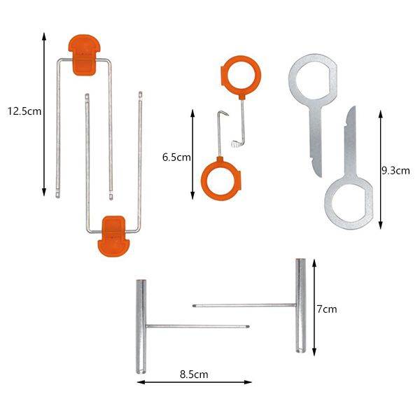 Auto Trim Removal Tools Kit for Car - 12 Piece