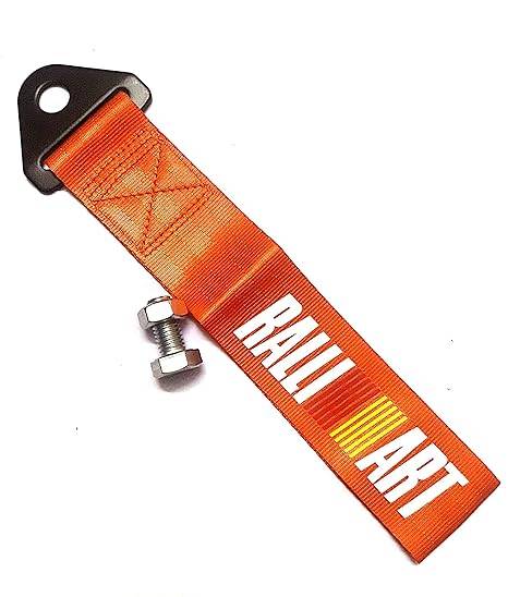 Ralliart JDM Tow Strap - ORANGE