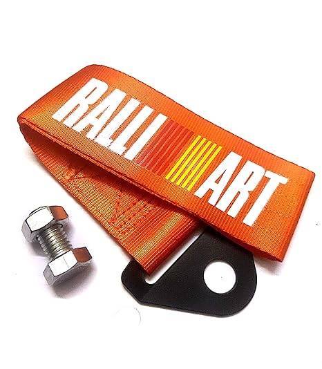 Ralliart JDM Tow Strap - ORANGE