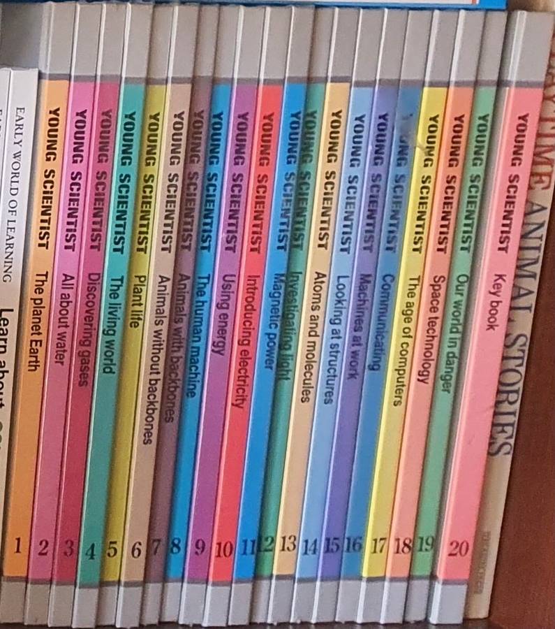 The young scientist ~ 22 books set in immaculate condition, a must have collection!
