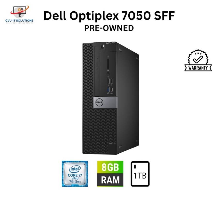 Dell Optiplex 7050 SFF Core i7 vPro 7th Gen