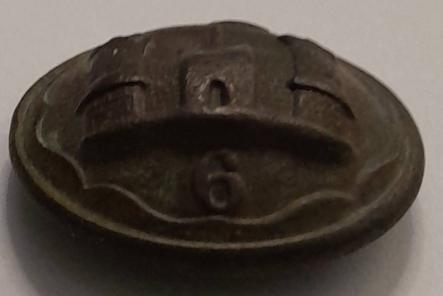 6th Inniskilling Dragoons British Army cavalry regiment button