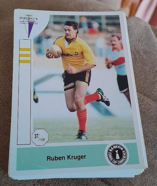 SportsDeck 1993 Bankfin Currie Cup Rugby Cards(83 cards)
