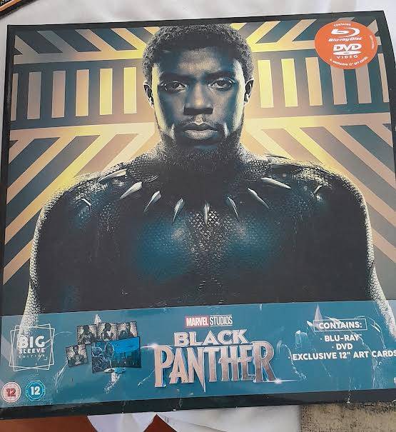 Black Panther Big Sleeve Edition and contains Exclusive 12"Art Cards