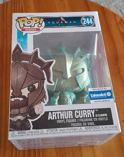 Arthur Curry as gladiator(Patina)Funko Pop!