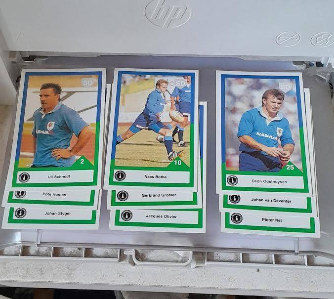 Sports Deck Rugby Cards Mix 1992 Currie Cup(23 Cards)