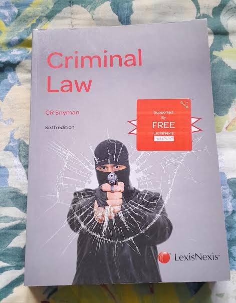 Criminal Law Sixth Edition-C R Snyman