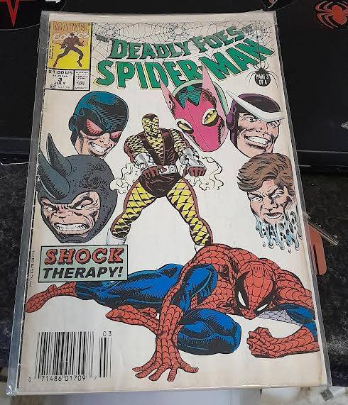 The Deadly Foes of Spider-Man no 3 July 1991