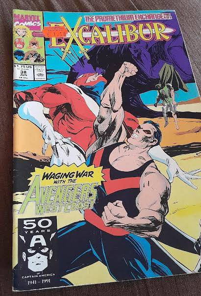 Excalibur comic #38 June 1991