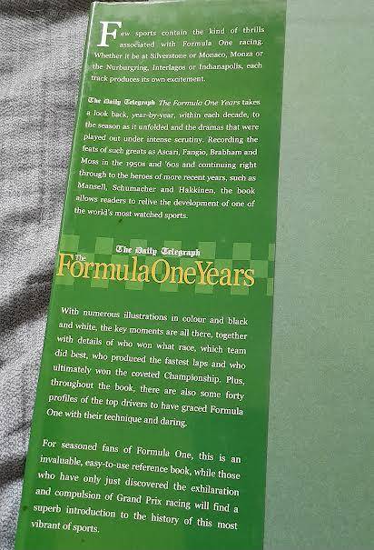 The Formula One Years-Timothy Collings&Sarah Edworthy