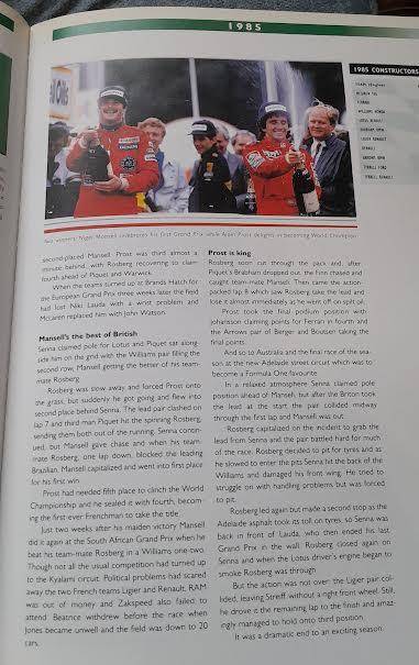 The Formula One Years-Timothy Collings&Sarah Edworthy