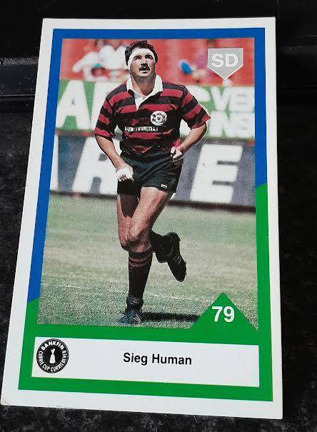 Sports Deck Rugby Card Sieg Human
