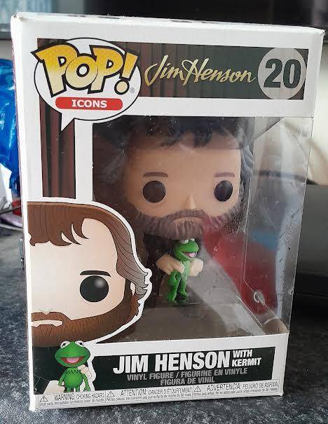Jim Henson with Kermit Funko Pop! Damaged