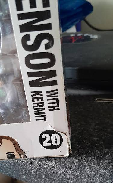 Jim Henson with Kermit Funko Pop! Damaged
