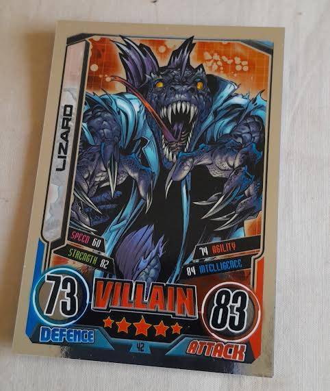 Topps Hero Attax Lizard