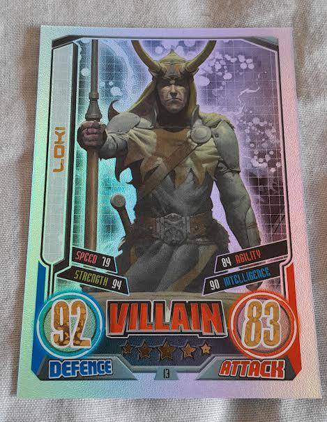 Topps Hero Attax Loki