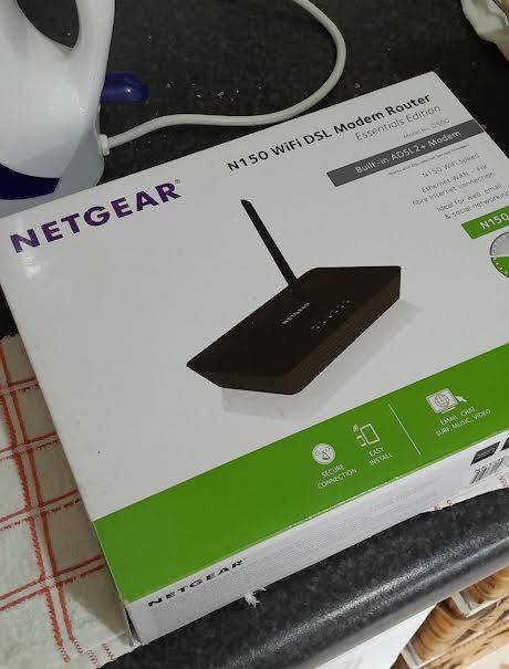 Netgear N150 WiFi DSL Modem Router