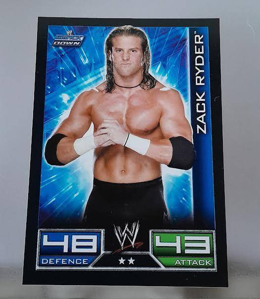 Topps Slam Attax Zack Ryder
