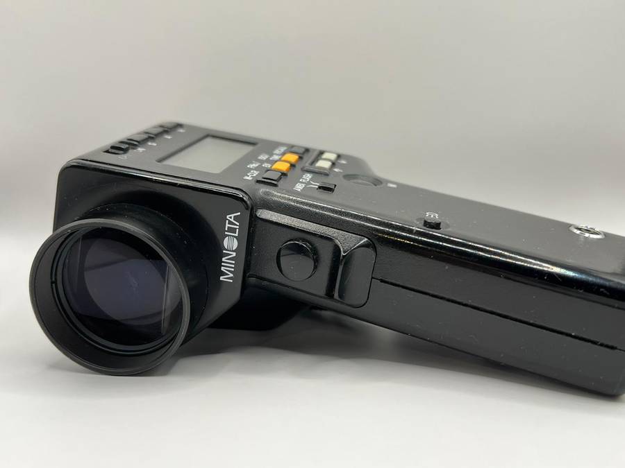 Well-Used Minolta Spotmeter F Light Exposure Spot Meter From JAPAN