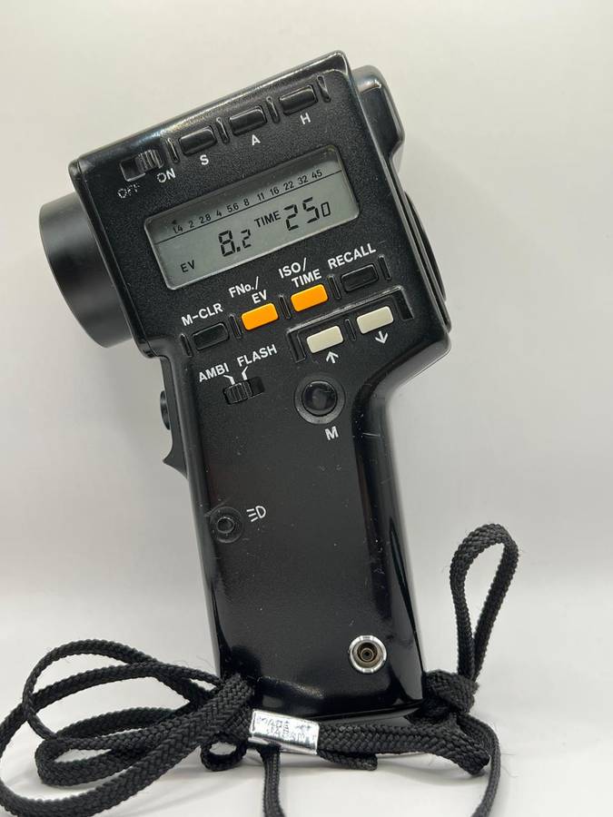 Well-Used Minolta Spotmeter F Light Exposure Spot Meter From JAPAN