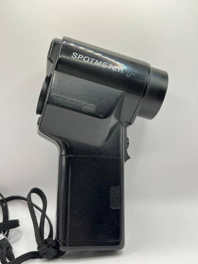 Well-Used Minolta Spotmeter F Light Exposure Spot Meter From JAPAN