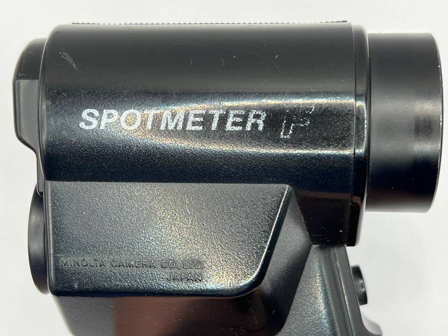 Well-Used Minolta Spotmeter F Light Exposure Spot Meter From JAPAN