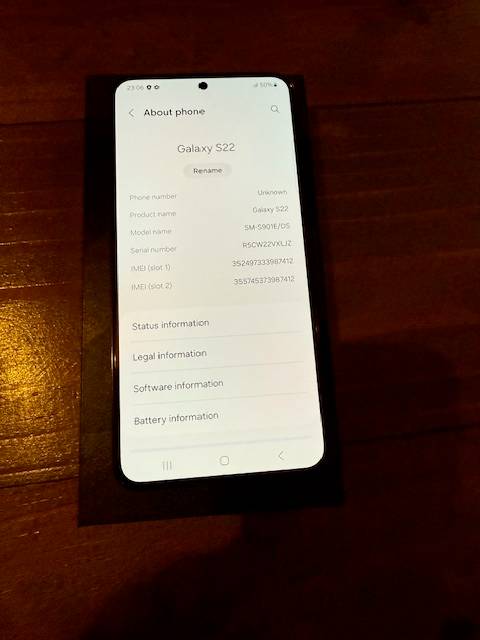 SAMSUNG GALAXY S22 256GB 5G DUAL SIM