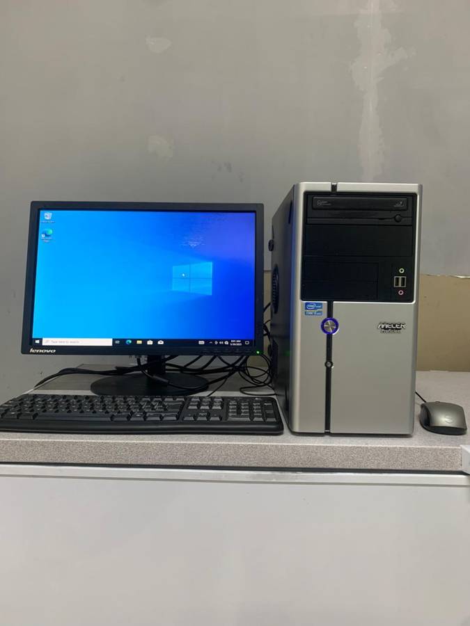 MECER COMPLETE Desktop PC SET | CORE i5 2400 CPU @ 3.10GHz | 4GB RAM | 500GB HDD+ 19" MONITOR