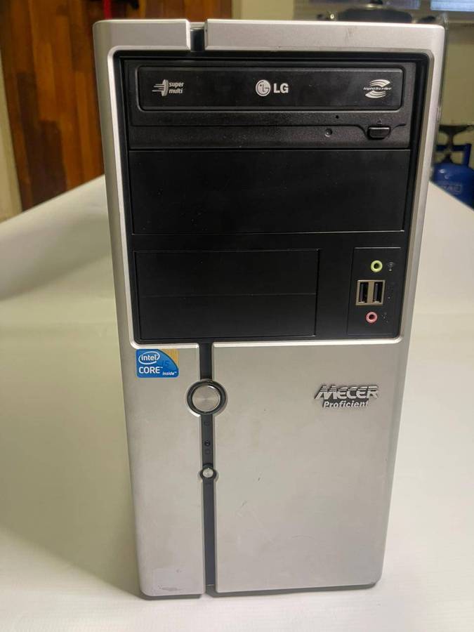 Custom Desktop PC - ASRock Mobo Intel Core i3-8100 CPU @3.60GHz 8GB DDR4 500GB HDD - Mecer Casing