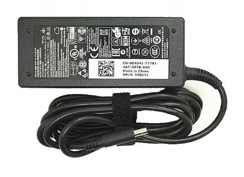 Genuine Dell 65W Small Pin 4.5mm Barrel 19.5V 3.34A Notebook Charger with SA Power Cord